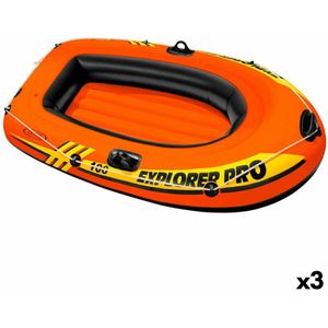 Opblaasbare Boot Intex Explorer Pro 100 3 Stuks 160 x 29 x 94 cm