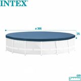 Zwembadafdekking Intex 28031 METAL FRAME 366 x 25 x 366 cm