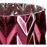 Vaas Getailleerd Oor (van tarwe) Roze Kristal 11,3 x 19,5 x 11,3 cm (6 Stuks)