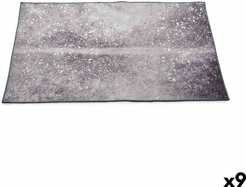 Tapijt Wit Grijs 100 x 150 cm (9 Stuks)