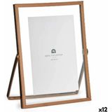 Fotolijsten Koper Metaal Glas Plastic 15,5 x 1 x 20,7 cm (12 Stuks)