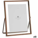 Fotorahmen de Kupfer Metall Glas Kunststoff 18,5 x 1 x 23 cm (12 Stk.)