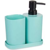 Badset Berilo B8108-S3-MINT Zwart Groen Polypropyleen (12 Stuks)