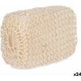 Lichaamsspons Berilo B7083-7 Wit Beige 9 x 14 x 6 cm (24 Stuks)
