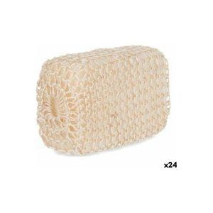 Lichaamsspons Berilo Wit Beige 14 x 6,5 x 9 cm 9 x 14 x 6 cm (24 Stuks)