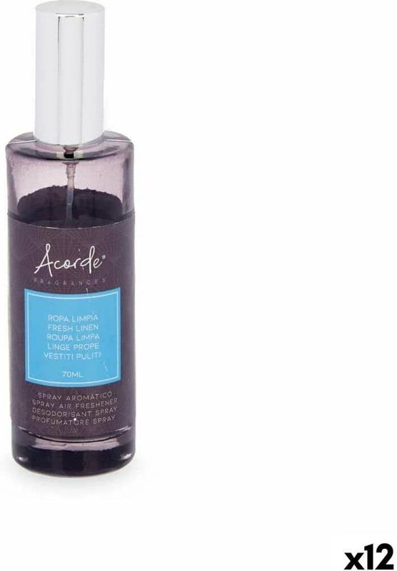 Luchtverfrisserspray - Schone Kleren - 70 ml - 12 Stuks
