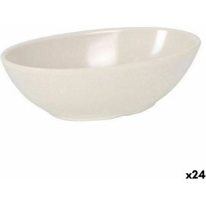 Aperitiefschaaltje La Mediterránea Melamine Wit Helderheid (24 Stuks)