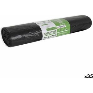 Vuilniszakken Eco Green Time GR36748 100 L (35 Stuks)