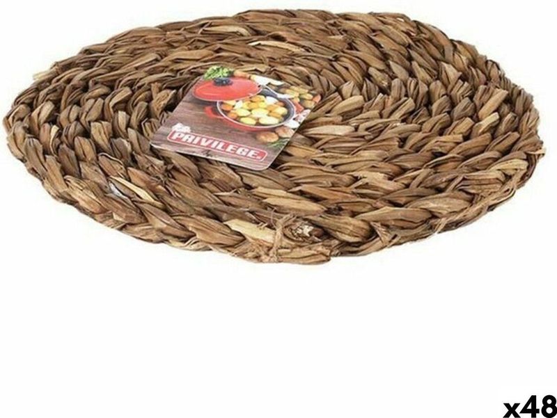 Placemat Privilege Privilege vlechtwerk (48 Stuks) (ø 20 cm)