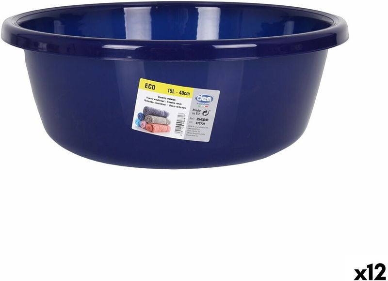 Waskom Dem Eco 41 x 16 cm Cirkelvormig Blauw