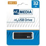MyMedia - USB Stick - Zwart - 32 GB - USB 2.0 - 10 Stuks