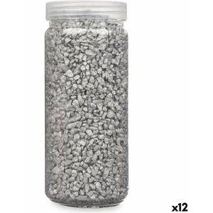 Decoratieve stenen Zilverkleurig 2 - 5 mm 700 g (12 Stuks)