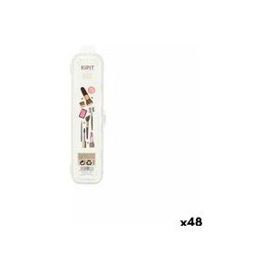 Doosje Kipit Transparant Make-up Voor op reis (48 Stuks)