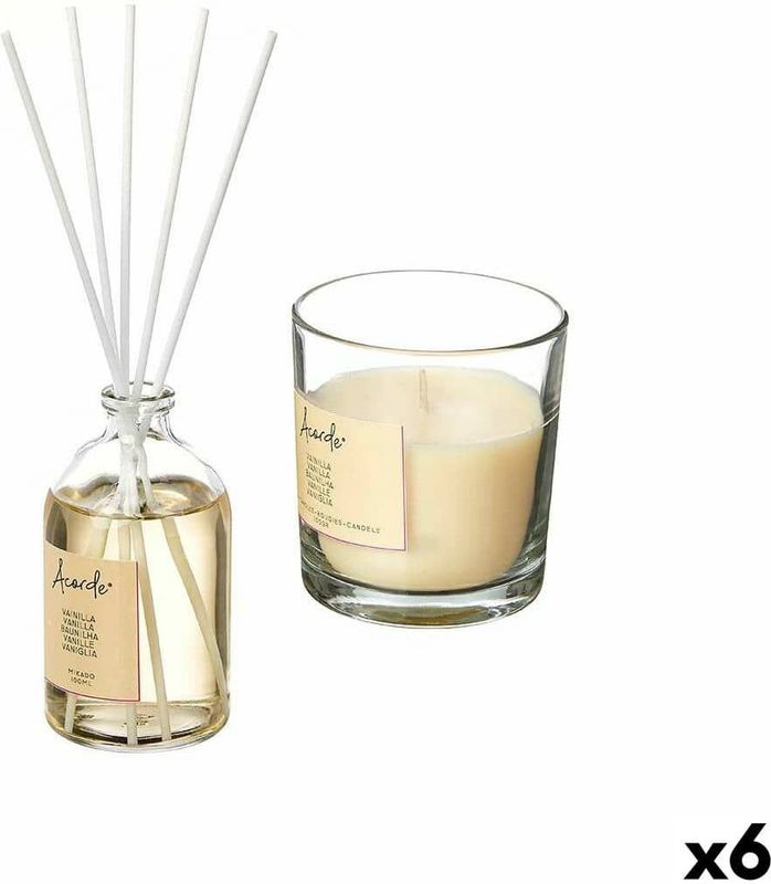 Luchtverfrisserset - Geel - 100 ml - 6 Stuks