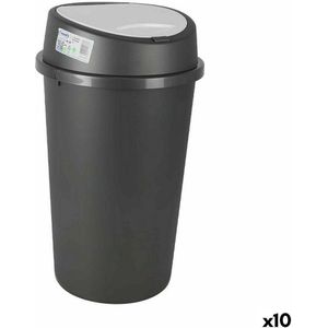 Abfallbehälter Tontarelli push grey white 25 l (10 Stück)