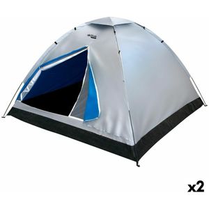 Kampeertent Aktive 4 personen 205 x 130 x 205 cm (2 Stuks)