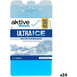 Aktive - Ultra Ice - Kou-accumulator - 400 ml - Plastic - 2 Onderdelen