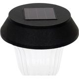 Set tuinverlichting op zonne-energie Aktive 6 Onderdelen Roestvrij staal Plastic 10 x 38 x 10 cm (4 Stuks)
