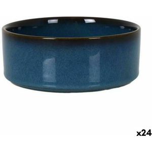 La Mediterránea Chester kom blauw 13 x 13 x 5 cm (24 stuks)