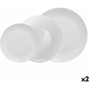 La Mediterránea Platte borden Whom, 18 stuks (2 stuks)