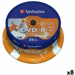 Verbatim - DVD-R - 4,7 GB - 16x - 8 Stuks