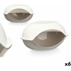 Mascow - ARDNT-10 - Hondenbed - Wit Grijs - Plastic - 6 Stuks