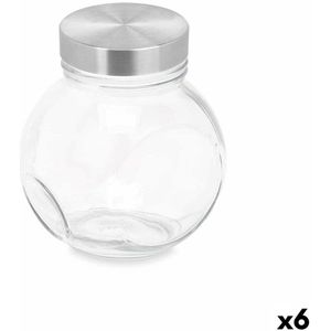 Koekblik Vivalto CW-74-4/TH6 Transparant Glas 460 ml 10 x 11 x 10 cm (6 Stuks)