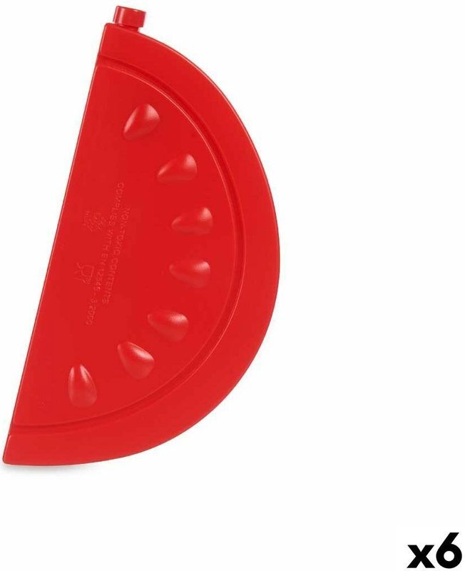 Leknes TK-22302 - Kou-accumulator - Rood - Polyethyleen - 6 Stuks