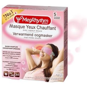 Megrhythm Verwarmend Oogmasker Geurloos 5 stuks