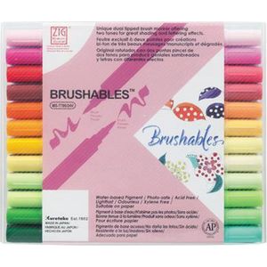 Zig Brushables 24 colors set