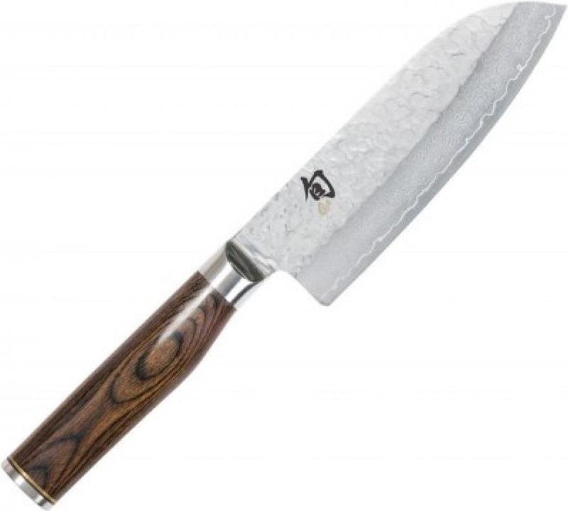 Kai Shun - Tim Mälzer Series Santoku - 5,5 Inch - Damaststaal - Ergonomisch Heft