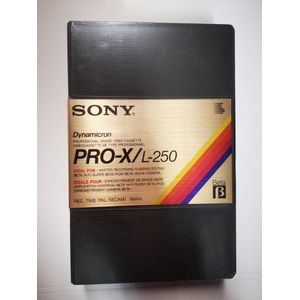 Sony Beta videocassette Pro-X/L-250