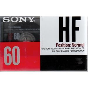 Sony HF60 Cassettebandje Type I 2x 30min