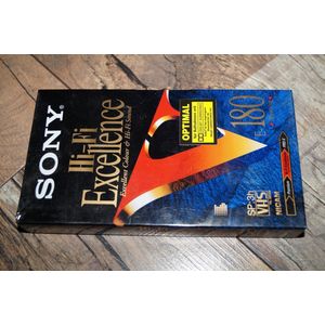 SONY VHS Excellence 180 E-180VHF