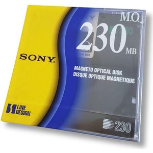 Sony Magneto Optical Disk 230 MB