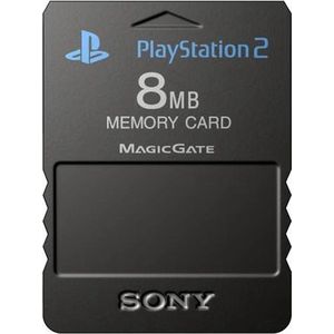 Sony PlayStation Memory Card 8 MB Zwart PS2