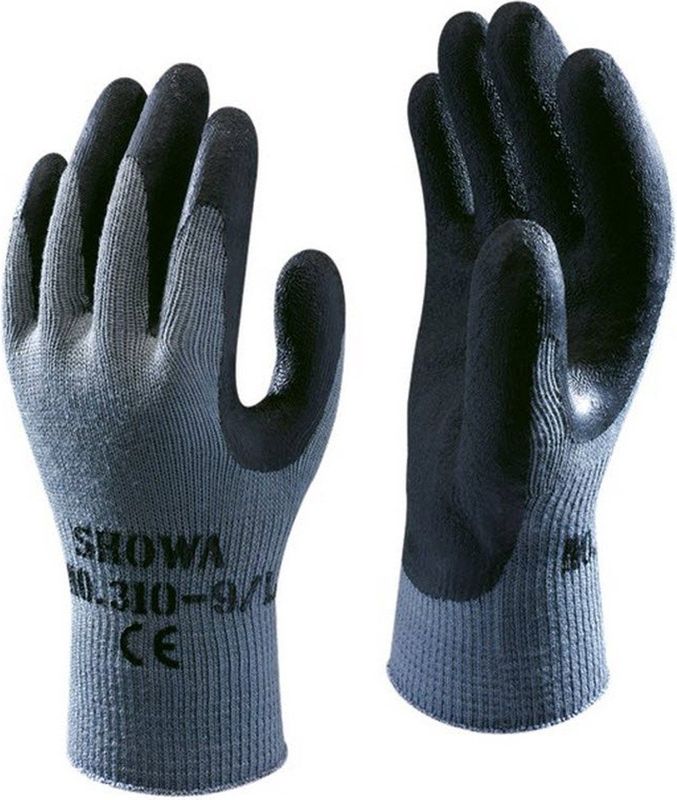 Showa Grip Black 14905-10 Katoen, Polyester Werkhandschoen Maat (handschoen): 10, XL Cat II 1 paar
