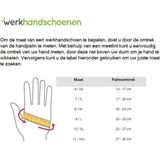 SHOWA - 310 - Werkhandschoenen - Donker - Natuurrubber - Ergonomisch Ontwerp