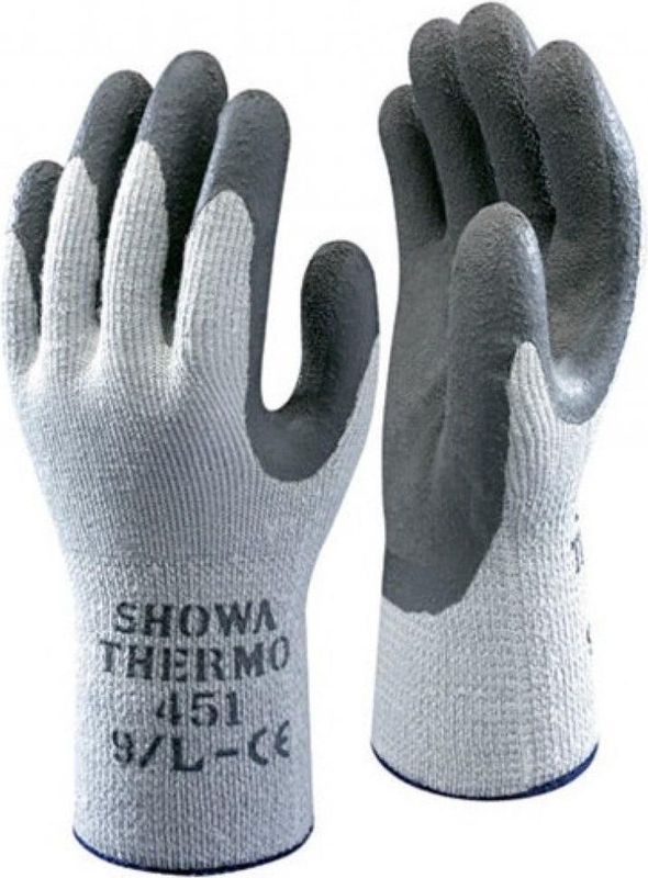 Showa - 451 - Werkhandschoenen - Grijze Palm - Acryl/Katoen/Polyester