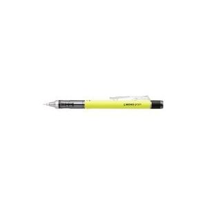 Tombow MONO Graph neon vulpotlood, multifunctioneel potlood met 0,7 mm vulling, behuizing in neongeel, potloden met gum, geschikt voor alle soorten tekentechnieken.