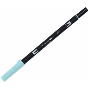 6 x Tombow Dual-Fasermaler ABT mit Rundspitze/Pinselspitze Wasserbasis