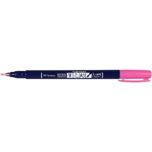 Tombow Fudenosuke Ws-BH90 vulpen, neonroze