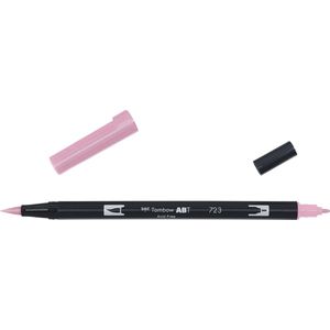 Tombow ABT-723 penseelstift met 2 punten, roze