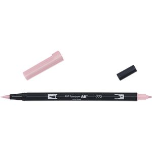 6 x Tombow Dual-Fasermaler ABT mit Rundspitze/Pinselspitze blush