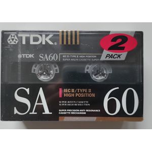 TDK SA60 Audio Cassette
