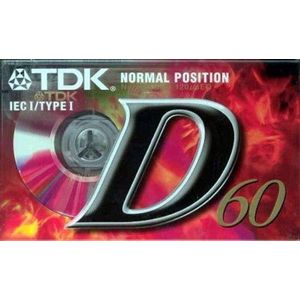 TDK D-60 5 PACK