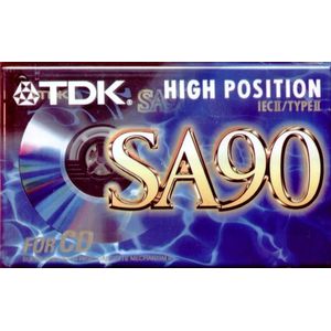 TDK SA90 Cassettebandje