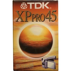 TDK XP Pro 45 Min Super VHS-C Voor Camcorder