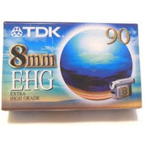 TDK 90 E-HG Extra High Grade Tape 8mm