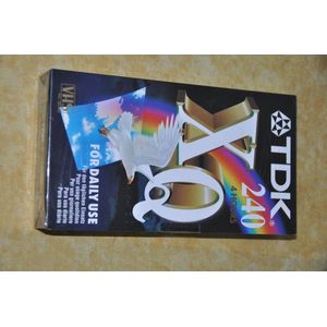 VHS TDK 240 min - 4 hour XQ